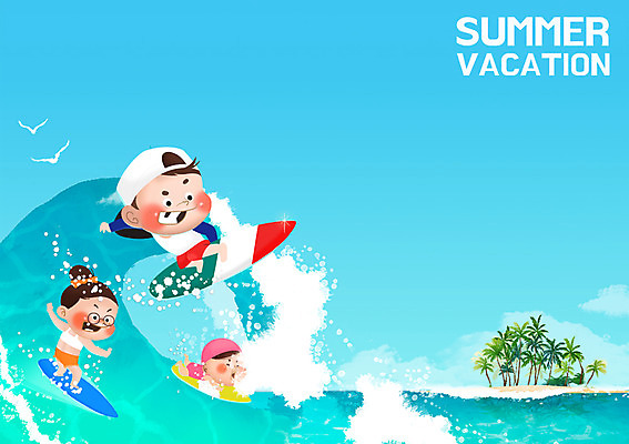 주간 PSD 식물 모자 계절 여자 남자 어린이 파도 바다 일러스트 물놀이 방학 여름방학 사람 야외 세명 여름 야자수 자유 보드 서핑 시원함 즐거움 상쾌 어린이만 국내일러스트 자연요소 나무 잡화 감정 스포츠 컨셉 놀이 휴가 수상스포츠 파일형식 여름_계절