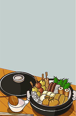 그릇 음식 백그라운드 일러스트 젓가락 사람없음 냄비 어묵 국자 나베 국내일러스트 AI파일 식기 주방용품 수저 솥 파일형식 벡터