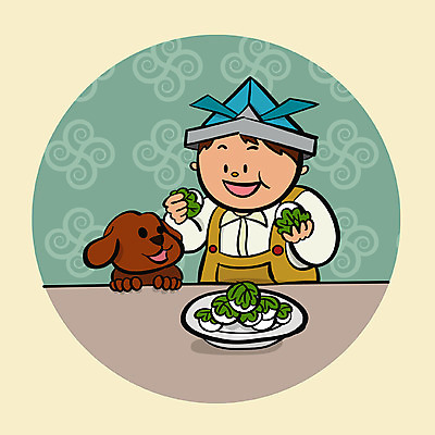 남자 어린이 일본문화 일러스트 한명 사람 반려동물 일본 강아지 어린이날 모찌 남자한명만 어린이만 소년만 소년한명만 국내일러스트 AI파일 투구모자 동물 1 동양문화 기념일 아시아 외국문화 개 보호장비 남자만 파일형식 벡터