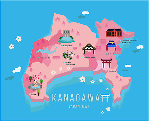 남자 섬 지도 일러스트 한명 사람 성인 관광지 일본 온천 플랫 지역 일본지도 카나가와 신사_일본건축 성인남자한명만 국내일러스트 AI파일 1 아시아 여행 스파 일본건축 남자한명만 성인남자만 파일형식 벡터