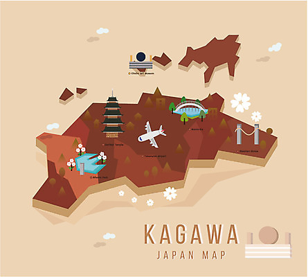 호수 섬 지도 일러스트 비행기 사람없음 관광지 일본 성 플랫 미술관 지역 일본지도 카가와 신사_일본건축 국내일러스트 AI파일 건축물 아시아 여행 항공교통 대중교통 일본건축 파일형식 벡터