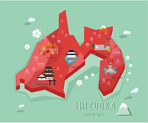 남자 섬 단풍 지도 일러스트 한명 사람 성인 관광지 일본 온천 성 플랫 지역 일본지도 가교 시즈오카 신사_일본건축 성인남자한명만 국내일러스트 AI파일 1 건축물 아시아 여행 잎 스파 일본건축 남자한명만 성인남자만 파일형식 벡터