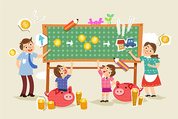 여자 교육 남자 화살표 어린이 일러스트 자동차 엄마 주택 사람 여러명 성인 경제 부모 연필 동전 칠판 저축 돼지저금통 자녀 아빠 금융의날 국내일러스트 AI파일 육상교통 다수 돈 가족 학용품 건물 금융 필기구 저금통 파일형식 벡터 법정기념일