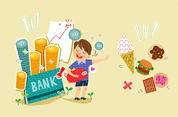 남자 어린이 일러스트 아이스크림 디저트 한명 사람 경제 도장 초콜릿 동전 저축 돼지저금통 햄버거 도넛 통장 군것질 남자한명만 어린이만 소년만 소년한명만 금융의날 국내일러스트 AI파일 1 음식 돈 패스트푸드 금융 저금통 남자만 파일형식 벡터 법정기념일