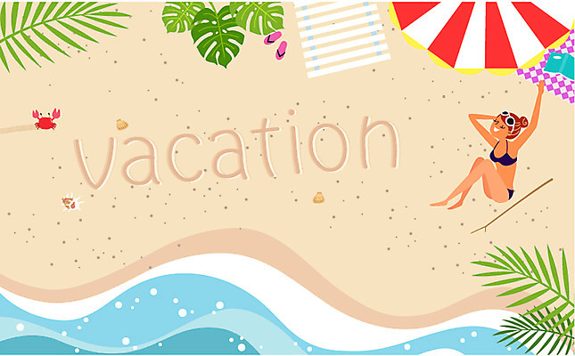 식물 계절 여자 여행 일러스트 휴가 휴식 나뭇잎 한명 사람 성인 해변 여름 여름휴가 바캉스 비키니 모래사장 자유 꽃게 파라솔 막대기 선베드 성인여자한명만 국내일러스트 AI파일 1 수영복 바다 컨셉 잎 의자 게 여자한명만 성인여자만 파일형식 벡터 여름_계절