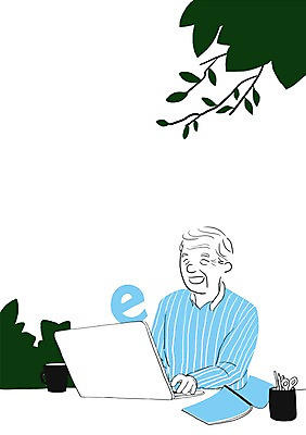 PSD 식물 노년 남자 인터넷 일러스트 나뭇잎 가위 한명 사람 책 컵 노트북 실버라이프 펜 책상 연필꽂이 남자만 남자한명만 성인남자만 성인한명만 성인남자한명만 노인만 성인만 노인남자만 노인남자한명만 국내일러스트 1 라이프스타일 식기 가구 잎 문구용품 성인 전자제품 필기구 파일형식