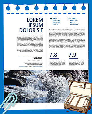 PSD 템플릿 편집 표지디자인 북디자인 출판디자인 내지 리플렛 파도 바다 여행 백그라운드 2단접지 북커버 가방 휴가 팜플렛 사람없음 캐리어 공책 돌_바위 바위 물보라 클립 이미지템플릿 잡화 문구용품 물 여행가방 파일형식