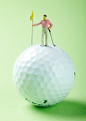 포토 JPG 스튜디오촬영 컨셉 골프 골프공 실내 사람없음 미니어처 피규어 골프채 깃발 국내포토 공 골프용품 내부 구기 모형 파일형식