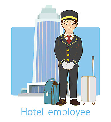 직업 남자 가방 일러스트 호텔 한명 사람 빌딩 성인 캐리어 호텔리어 성인남자한명만 국내일러스트 AI파일 1 잡화 숙소 건물 여행가방 남자한명만 성인남자만 파일형식 벡터