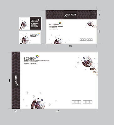 식물 템플릿 꽃 자연 명함 명함템플릿 봉투 서류봉투 편지봉투 사람없음 세트 패키지 봉투템플릿 우편봉투 비즈디자인 이미지템플릿 AI파일 편지 우편물 생태계 파일형식 벡터