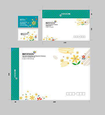 식물 템플릿 꽃 자연 명함 명함템플릿 봉투 서류봉투 편지봉투 사람없음 세트 패키지 봉투템플릿 우편봉투 비즈디자인 이미지템플릿 AI파일 편지 우편물 생태계 파일형식 벡터