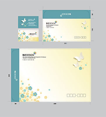 식물 템플릿 꽃 나비 곤충 두마리 꽃무늬 자연 명함 명함템플릿 봉투 서류봉투 편지봉투 사람없음 세트 패키지 그라데이션 봉투템플릿 우편봉투 비즈디자인 이미지템플릿 AI파일 동물 2 무늬 편지 우편물 생태계 파일형식 벡터