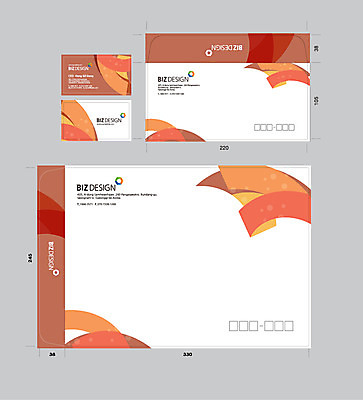 템플릿 문양 컬러 무늬 곡선 명함 명함템플릿 봉투 서류봉투 편지봉투 사람없음 세트 주황색 패키지 봉투템플릿 우편봉투 비즈디자인 이미지템플릿 AI파일 선 편지 우편물 파일형식 벡터