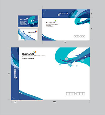 템플릿 문양 컬러 무늬 곡선 명함 명함템플릿 봉투 서류봉투 편지봉투 사람없음 파란색 세트 패키지 봉투템플릿 우편봉투 비즈디자인 이미지템플릿 AI파일 선 편지 우편물 파일형식 벡터