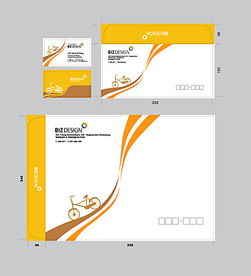 템플릿 문양 컬러 무늬 곡선 명함 명함템플릿 봉투 서류봉투 편지봉투 사람없음 세트 자전거 주황색 패키지 봉투템플릿 우편봉투 비즈디자인 이미지템플릿 AI파일 선 바이크 편지 우편물 파일형식 벡터