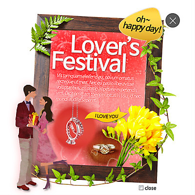 PSD 식물 템플릿 커플 여자 남자 꽃 행복 웹템플릿 액자 나뭇잎 팝업 이벤트팝업 웹팝업 선물 사랑 사람 이벤트 성인 두명 선물상자 반지 보석 설레임 레이어팝업 성인만 이미지템플릿 감정 잎 장신구 관계 상자 광석 파일형식