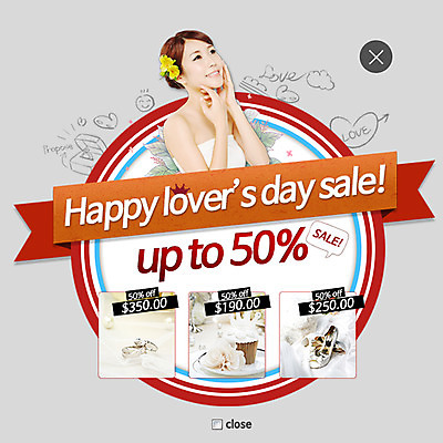 PSD 식물 템플릿 여자 꽃 행복 웹템플릿 팝업 이벤트팝업 웹팝업 사랑 한명 사람 동양인 이벤트 세일 하트 반지 일본인 보석 설레임 레이어팝업 여자만 여자한명만 이미지템플릿 모양 외국인 1 감정 장신구 인종 광석 파일형식