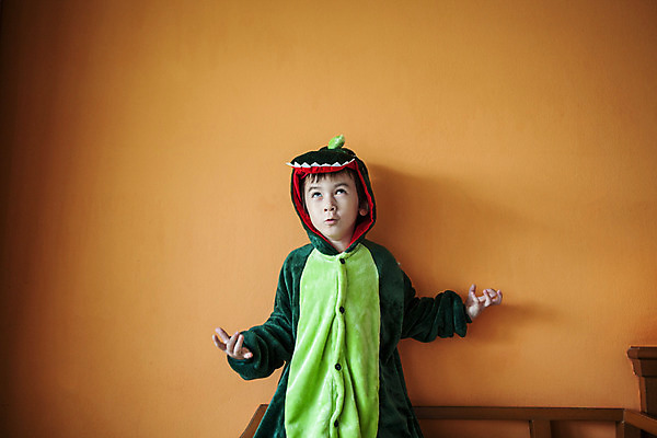 포토 JPG 서양인 외국인 백인 해외기획촬영 옷 남자 어린이 장난 실내 한명 서기 사람 상반신 앞모습 유치원생 침실 잠옷 공룡 2015년태국 남자만 남자한명만 어린이만 소년만 소년한명만 동물옷 국내포토 1 뷰포인트 파충류 모션 인종 내부 파일형식