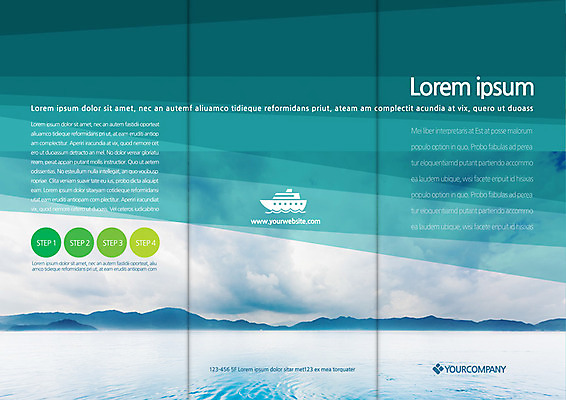 PSD 구름 템플릿 편집 표지디자인 북디자인 출판디자인 계절 표지 리플렛 북커버 3단접지 산 팜플렛 사람없음 여름 강 선박 이미지템플릿 자연요소 수상교통 파일형식