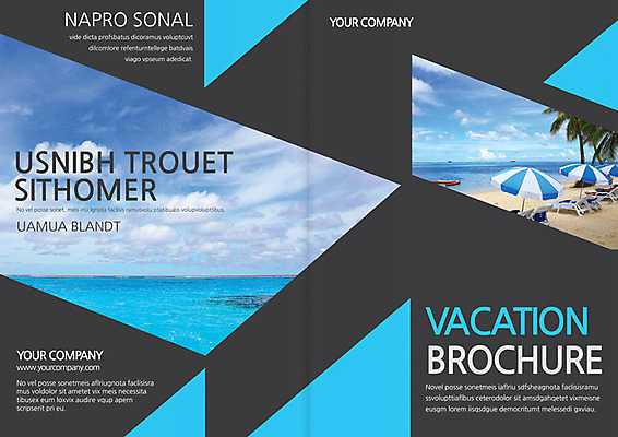 PSD 템플릿 편집 표지디자인 북디자인 출판디자인 계절 표지 리플렛 바다 여행 북커버 3단접지 휴가 팜플렛 해변 사람없음 여름 파라솔 선베드 이미지템플릿 의자 파일형식