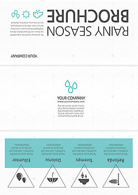 PSD 구름 템플릿 편집 표지디자인 북디자인 출판디자인 리플렛 북커버 우산 3단접지 날씨 팜플렛 사람없음 태양 비 번개 빗방울 장마 이미지템플릿 자연요소 비_날씨 파일형식