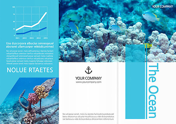 PSD 템플릿 편집 표지디자인 북디자인 출판디자인 계절 표지 리플렛 여행 북커버 3단접지 휴가 어류 팜플렛 사람없음 여름 바닷속 산호 열대어 이미지템플릿 수중 수중동물 자포동물 파일형식