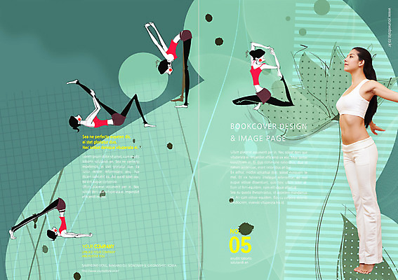 PSD 서양인 외국인 템플릿 편집 표지디자인 북디자인 여자 표지 리플렛 포즈 다이어트 북커버 요가 건강 사람 팜플렛 여러명 성인 운동 잡지 여자만 성인여자만 성인만 표지샘플 이미지템플릿 웰빙 다수 인종 간행물 파일형식