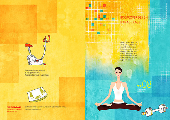 PSD 템플릿 편집 표지디자인 북디자인 여자 표지 리플렛 다이어트 북커버 요가 건강 한명 사람 팜플렛 성인 운동 운동기구 아령 잡지 체중계 여자만 여자한명만 성인여자만 성인만 표지샘플 이미지템플릿 1 웰빙 간행물 헬스 파일형식