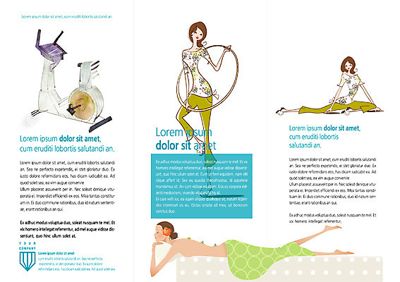 PSD 템플릿 편집 표지디자인 북디자인 여자 내지 리플렛 다이어트 북커버 3단접지 건강 사람 팜플렛 성인 세명 운동 운동기구 스파 훌라후프 여자만 성인여자만 성인만 이미지템플릿 헬스 파일형식