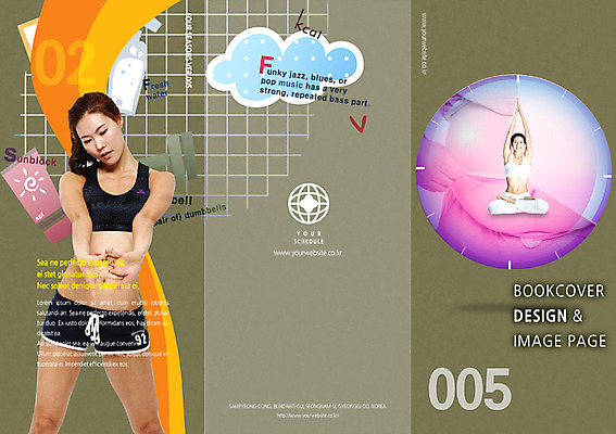 PSD 구름 템플릿 편집 표지디자인 북디자인 여자 표지 리플렛 다이어트 북커버 3단접지 건강 사람 동양인 팜플렛 성인 두명 운동 스트레칭 한국인 여자만 성인여자만 성인만 이미지템플릿 자연요소 인종 파일형식