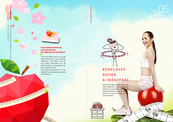 PSD 외국인 식물 템플릿 편집 표지디자인 북디자인 여자 표지 꽃잎 리플렛 다이어트 북커버 과일 줄자 건강 사람 동양인 팜플렛 성인 두명 운동 짐볼 잡지 사과 라디오 체중계 훌라후프 여자만 성인여자만 성인만 표지샘플 이미지템플릿 꽃 자 인종 간행물 전자제품 파일형식