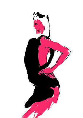 PSD 모델 여자 패션 포즈 일러스트 한명 사람 성인 우아함 흰배경 여자만 여자한명만 성인여자만 성인만 국내일러스트 1 백그라운드 컨셉 흰색 파일형식