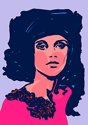 PSD 모델 여자 패션 일러스트 한명 사람 상반신 성인 우아함 여자만 여자한명만 성인여자만 성인만 국내일러스트 1 컨셉 파일형식