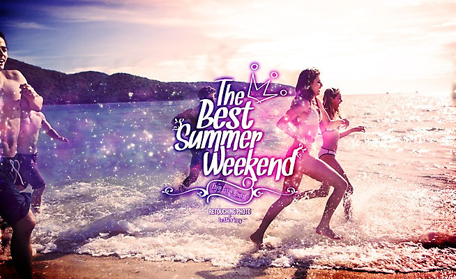 PSD 서양인 외국인 편집 편집이미지 문자 알파벳 영어 계절 여자 남자 수영복 휴가 사람 풍경 여러명 성인 해변 여름 여름휴가 바캉스 비키니 달리기 시원함 디지털아트 레터링 성인만 이미지편집 옷 바다 다수 모션 인종 파일형식 여름_계절