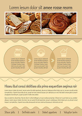 템플릿 편집 표지디자인 북디자인 출판디자인 내지 음식 빵 리플렛 백그라운드 북커버 3단접지 주전자 팜플렛 사람없음 요식업 빵집 도넛 바게트 식빵 이삭 호두 되 이미지템플릿 AI파일 산업 주방용품 디저트 상점 견과류 파일형식 벡터