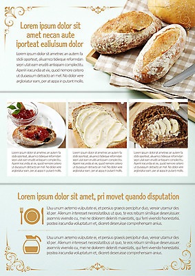 템플릿 편집 접시 표지디자인 북디자인 출판디자인 내지 음료 음식 빵 리플렛 백그라운드 포크 북커버 3단접지 주전자 팜플렛 사람없음 요식업 빵집 식탁보 나이프 바게트 잼 식빵 버터 이미지템플릿 AI파일 식기 산업 주방용품 상점 소스_음식 칼 파일형식 벡터