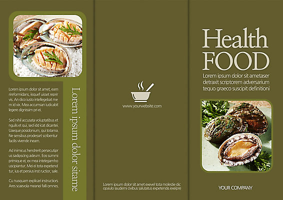 템플릿 편집 표지디자인 북디자인 웰빙 출판디자인 표지 한식 음식 리플렛 백그라운드 북커버 3단접지 팜플렛 사람없음 요식업 해물요리 해산물 보양식 전복 건강식품 이미지템플릿 AI파일 산업 어패류 건강 몸보신 파일형식 벡터