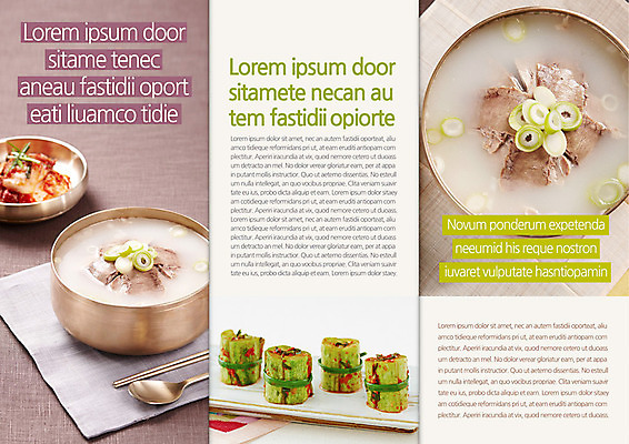 템플릿 편집 그릇 접시 표지디자인 북디자인 출판디자인 내지 한식 음식 리플렛 백그라운드 채소 북커버 3단접지 젓가락 김치 오이 육류 팜플렛 사람없음 요식업 숟가락 천 탕 파 갈비탕 오이소박이 오이김치 이미지템플릿 AI파일 식기 산업 식재료 수저 직물 파일형식 벡터