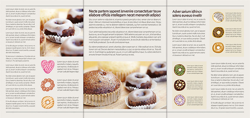 템플릿 편집 표지디자인 북디자인 출판디자인 내지 음식 빵 리플렛 백그라운드 북커버 3단접지 팜플렛 사람없음 요식업 빵집 하트 도넛 머핀 이미지템플릿 AI파일 모양 산업 디저트 상점 파일형식 벡터