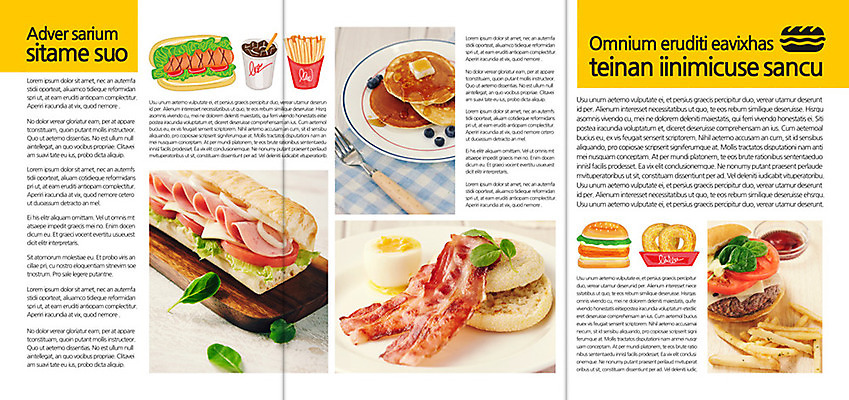 템플릿 편집 접시 표지디자인 북디자인 출판디자인 내지 음료 음식 빵 리플렛 백그라운드 포크 북커버 3단접지 패스트푸드 팜플렛 사람없음 요식업 계란 감자튀김 햄버거 콜라 베이컨 팬케이크 오징어링 이미지템플릿 AI파일 식기 산업 감자 돼지고기 케이크 알 튀김 인스턴트 탄산음료 파일형식 벡터