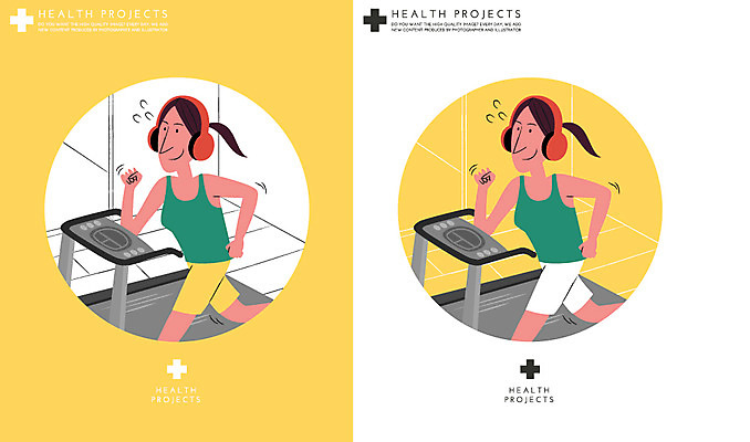 여자 캠페인 일러스트 건강 사람 성인 두명 달리기 운동 헤드셋 위생 질병 예방 런닝머신 보건 성인여자만 국내일러스트 AI파일 음향기기 의학 모션 운동기구 헤드폰 여자만 성인만 파일형식 벡터