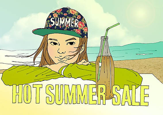 주간 PSD 모자 계절 여자 음료 바다 일러스트 빨대 한명 사람 성인 해변 야외 여름 세일 만화 아트툰 여자만 여자한명만 성인여자만 성인만 국내일러스트 자연요소 1 잡화 그림 파일형식