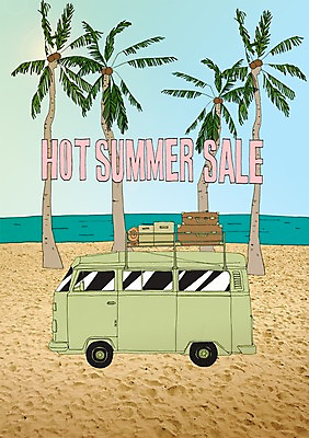 주간 PSD 식물 계절 가방 일러스트 자동차 사람없음 야외 여름 야자수 세일 만화 캠핑카 아트툰 국내일러스트 자연요소 나무 잡화 육상교통 그림 파일형식