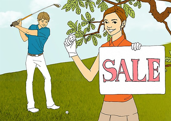 PSD 나무 식물 계절 여자 남자 골프 일러스트 골프장 골프공 사람 잔디 성인 두명 여름 세일 팻말 골프채 만화 아트툰 성인만 국내일러스트 공 스포츠시설 골프용품 프레임 구기 그림 파일형식