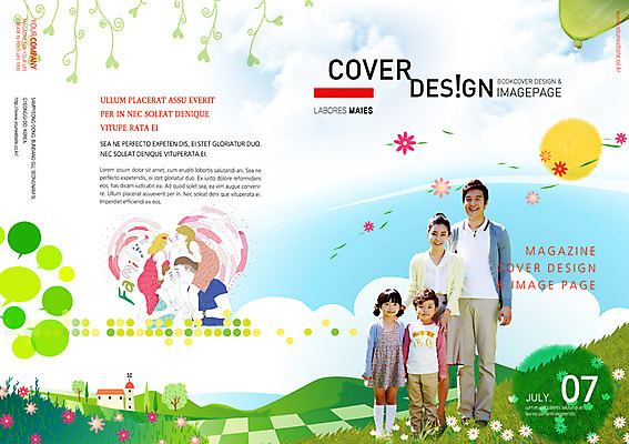 PSD 식물 템플릿 편집 표지디자인 북디자인 여자 표지 남자 꽃 어린이 리플렛 북커버 가족 사람 동양인 팜플렛 여러명 성인 한국인 목말 이미지템플릿 다수 관계 모션 인종 파일형식