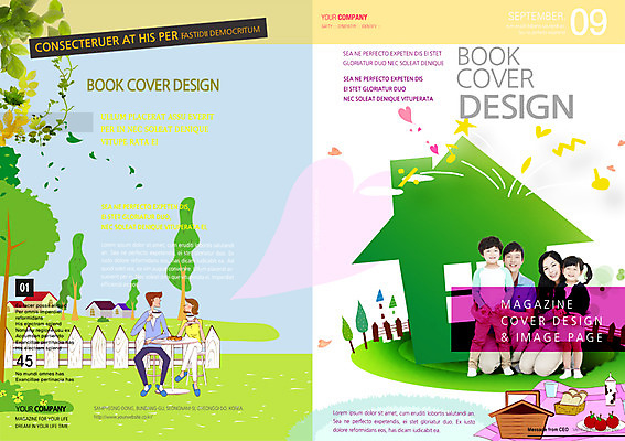 PSD 템플릿 편집 표지디자인 북디자인 여자 표지 남자 어린이 리플렛 북커버 가족 주택 사람 동양인 팜플렛 여러명 성인 소풍 화목 한국인 이미지템플릿 다수 컨셉 관계 인종 건물 야외활동 파일형식