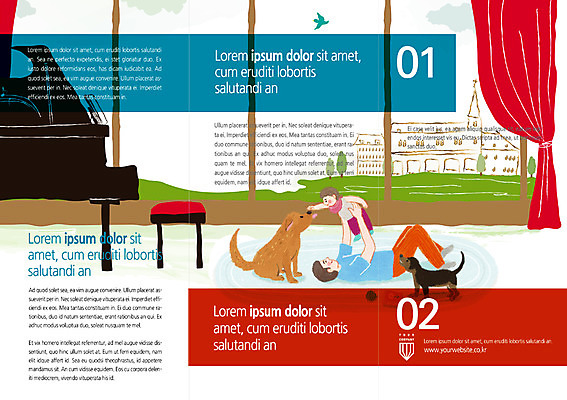 PSD 템플릿 편집 표지디자인 북디자인 남자 내지 어린이 악기 리플렛 두마리 북커버 3단접지 가족 집안 실내 사람 팜플렛 성인 두명 반려동물 화목 커튼 건반 피아노 강아지 반려 남자만 이미지템플릿 동물 음악 컨셉 2 관계 내부 건반악기 개 파일형식