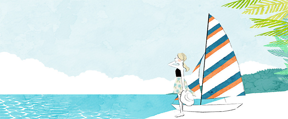 주간 전신 PSD 모자 여자 바다 백그라운드 요트 일러스트 한명 서기 사람 성인 야외 여름 배 국내일러스트 자연요소 1 잡화 계절 배_교통 과일 모션 파일형식