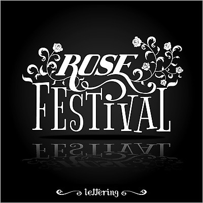 식물 영어 꽃 여행 일러스트 사람없음 장미 라벨 축제 필기체 레터링 국내일러스트 AI파일 문자 프레임 파일형식 벡터