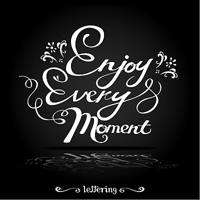 영어 행복 여행 일러스트 사람없음 라벨 필기체 레터링 국내일러스트 AI파일 문자 감정 프레임 파일형식 벡터